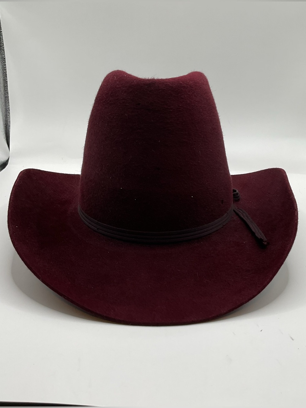 Beaver Hats 10X Western Cowboy Hat Burgundy
